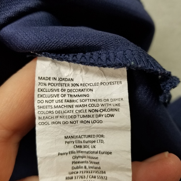 Ben Hogan Performance Polo Shirt Men Size 2XL Blue Golf Short Sleeve - Picture 6 of 8